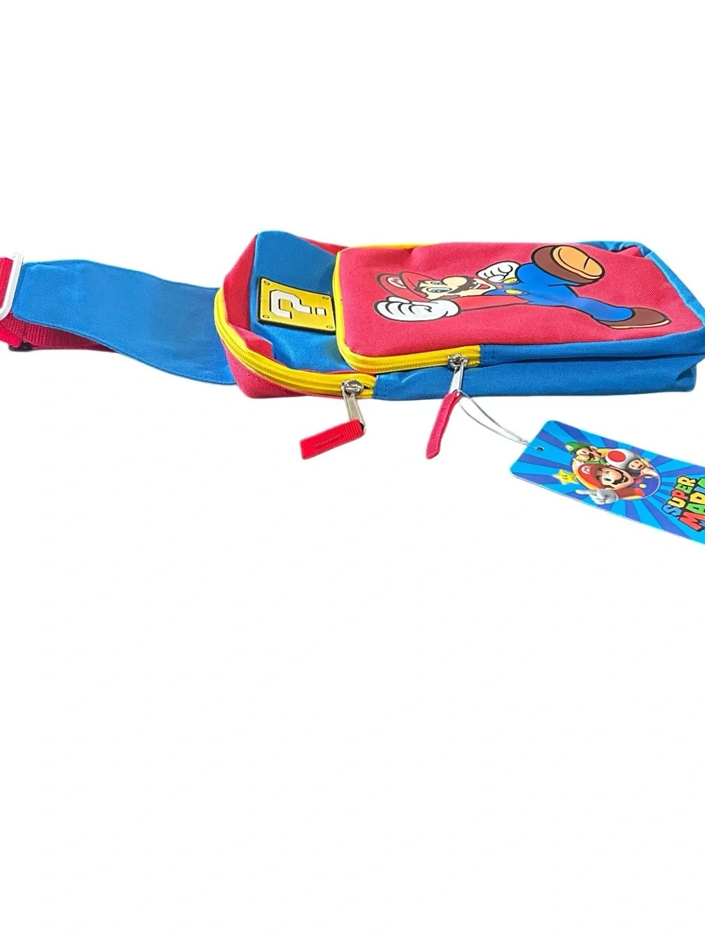 Super Mario Nintendo Bioworld Over The Shoulder Bag Sling New W Tag